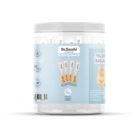Dr.Sacchi Creamy Snack Sterilised Salmon 14 gr 30'lu Kavanoz Sıvı Kedi Ödülü