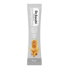 Dr.Sacchi Creamy Snack Sterilised Salmon 14 gr Sıvı Kedi Ödülü