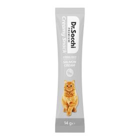 Dr.Sacchi Creamy Snack Sterilised Salmon 14 gr Sıvı Kedi Ödülü