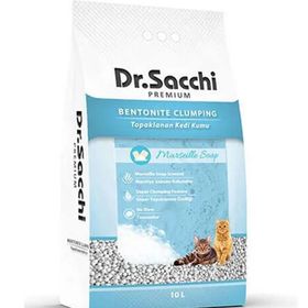 Dr. Sacchi Marsilya Sabunu Kokulu 10 lt Bentonit Kedi Kum