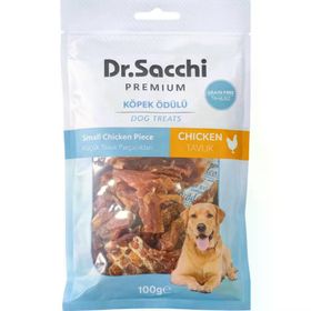 Dr.Sacchi Premium Bol Tavuk Sargılı Tahılsız 100 gr Köpek Ödülü