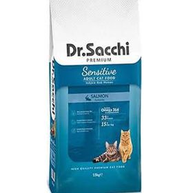 Dr.Sacchi Premium Düşük Tahıllı Ton ve Somon Balıklı 12 kg Yetişkin Köpek Maması