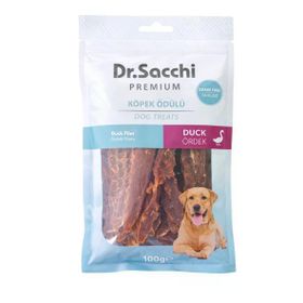 Dr.Sacchi Premium Ördekli Fileto Tahılsız 100 gr Köpek Ödülü