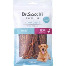 Dr.Sacchi Premium Ördekli Fileto Tahılsız 100 gr Köpek Ödülü