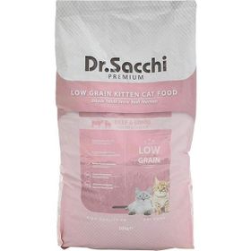 Dr.Sacchi Premium Sığır ve Kuzu Etli Düşük Tahıllı 10 kg Yavru Kuru Kedi Maması