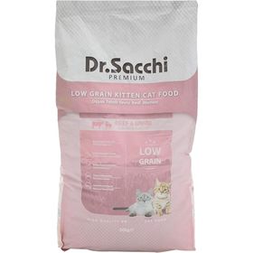 Dr.Sacchi Premium Sığır ve Kuzu Etli Düşük Tahıllı 10 kg Yavru Kuru Kedi Maması