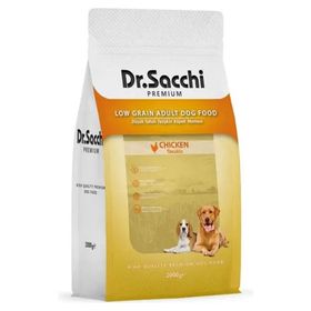 Dr.Sacchi Premium Tavuklu Düşük Tahıllı 2 kg Yetişkin Köpek Maması