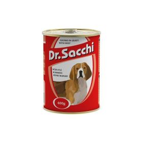 Dr.Sacchi Sığır Etli 400 gr Köpek Konserve
