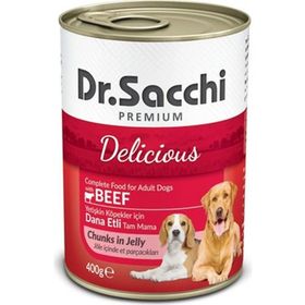 Dr.Sacchi Sığır Etli 400 gr Yetişkin Kedi Konserve
