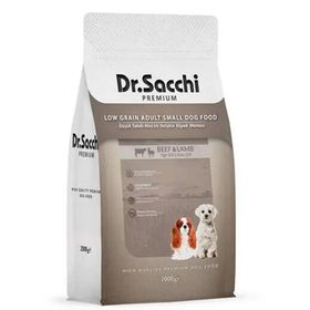 Dr. Sacchi Small Mini Sığır ve Kuzu Etli Düşük Tahıllı Küçük Irk 2 kg Köpek Maması