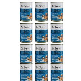 Dr.Sacchi Somonlu 12x400 gr Yetişkin Köpek Konserve