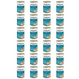 Dr.Sacchi Somonlu 24x400 gr Köpek Konservesi