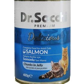 Dr.Sacchi Somonlu 400 gr Yetişkin Kedi Konserve