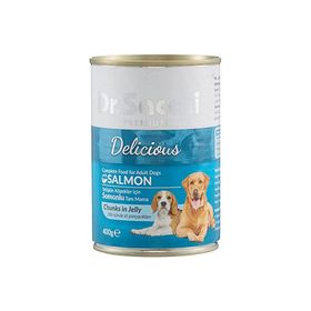 Dr.Sacchi Somonlu 5x400 gr Köpek Konserve