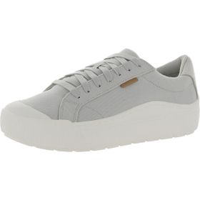 Dr. Scholl's Time Off Buhar Gri Mikrofiber Kadın Sneaker