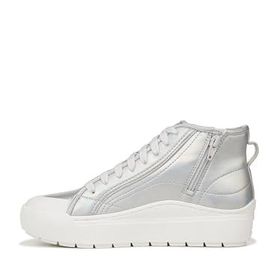 Dr. Scholl's Time Off Hi2 Gümüş Gri Metalik Folyo Kadın Sneaker
