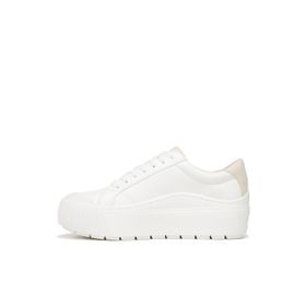 Dr. Scholl's Time Off Max Platform Beyaz Pürüzsüz Kadın Sneaker