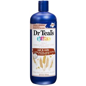 Dr.Teal's Kids Oat Milk 3 in 1 591 ml Banyo Köpüğü+Vücut Şampuanı+Şampuan
