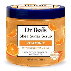 Dr.Teal's Shea Sugar Scrub Citrus 538 gr Vücut Şeker Peelingi
