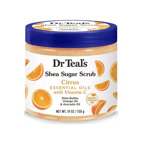 Dr.Teal's Shea Sugar Scrub Citrus 538 gr Vücut Şeker Peelingi