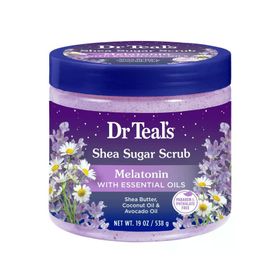 Dr.Teal's Shea Sugar Scrub Shea Butter 538 gr Vücut Şeker Peelingi