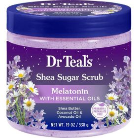 Dr.Teal's Shea Sugar Scrub Shea Butter 538 gr Vücut Şeker Peelingi