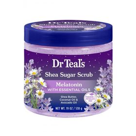 Dr.Teal's Shea Sugar Scrub Shea Butter 538 gr Vücut Şeker Peelingi