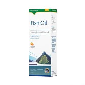 Dr. Thomson Fish Oil Omega-3 Portakal Aromalı 150 ml Şurup