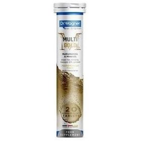 Dr. Wagner Multi Gold Multivitamin Mineral 20 Efervesan Tablet