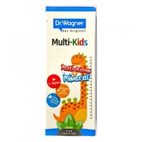Dr. Wagner Multi-Kids Multivitamin Mineral L-Arginine 150 ml Şurup
