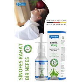 Dr. Wagner Sinofes Strong Hipertonik 50 ml Steril Deniz Suyu