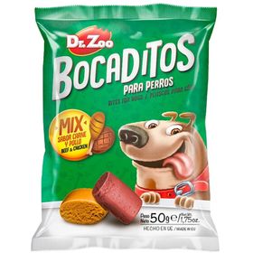Dr.Zoo 50 gr Bocaditos Tavuk & Biftekli Köpek Ödülü