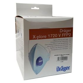 Drager Katlanabilir Ventilsiz Toz Maskesi X-plore 1720 V FFP2 D