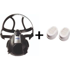Drager X-plore 3500 Yarım Yüz Toz Ve Gaz Maskesi