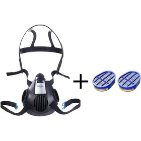 Drager X-plore 3500 Yarım Yüz Toz Ve Gaz Maskesi