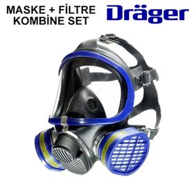 Drager X-plore 5500 Tam Yüz Gaz Maskesi