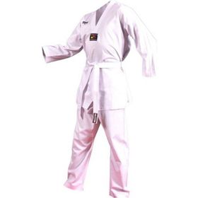 Dragon 10011 Fitilli Beyaz Taekwondo Elbisesi