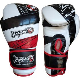 Dragon 30027-P Red Land Muay Thai Kick Boks Beyaz Boks Eldiveni