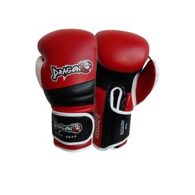 Dragon 30027-P Red Land Muay Thai Kick Boks Beyaz Boks Eldiveni