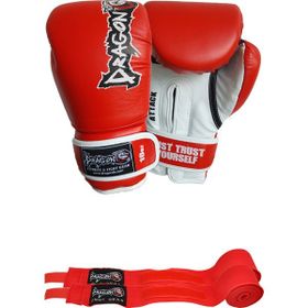 Dragon 30095-P Attack-5 Kırmızı Boks Eldiveni