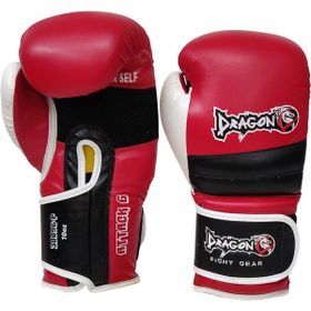Dragon 30099-P Kırmızı Attack 6 Boks Eldiveni