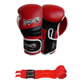 Dragon 30099-P Kırmızı Attack 6 Boks Eldiveni