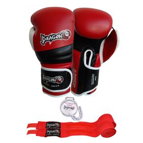 Dragon 30099-P Kırmızı Attack 6 Boks Eldiveni