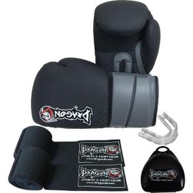 Dragon 30113-P Siyah Bazooka Boks Eldiveni