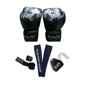 Dragon 30119-P Siyah Sangal Boks Eldiveni