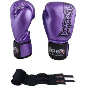 Dragon 30126-P Mor Favela Boks Eldiveni