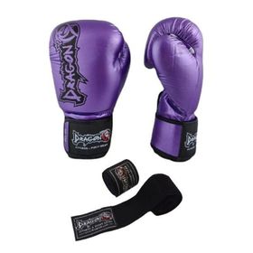 Dragon 30126-P Mor Favela Boks Eldiveni