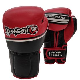 Dragon 30322-L Kırmızı Storm Hakiki Deri Boks Eldiveni