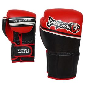Dragon 30322-L Kırmızı Storm Hakiki Deri Boks Eldiveni