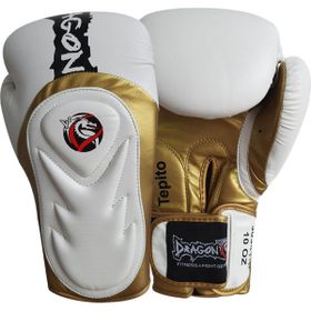 Dragon 30341-P Beyaz Tepito Boks Eldiveni